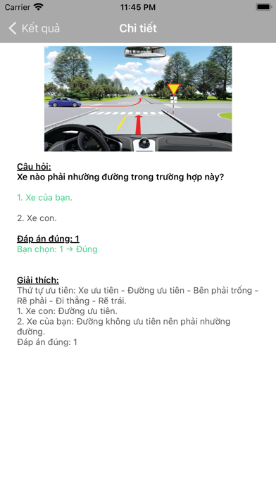 Ôn Thi GPLX 600 Câu Hỏi স্ক্রিনশট
