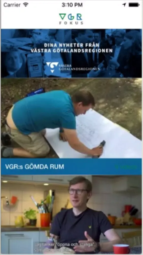 VGRfokus - Nyheter från VGR স্ক্রিনশট
