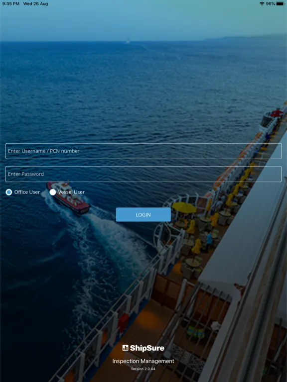 Captures d'écran de Shipsure Inspection Manager iPad 