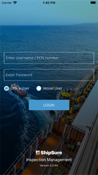 Captures d'écran de Shipsure Inspection Manager
