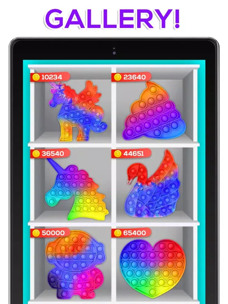 Captures d'écran de DIY Pop it Fidget Maker iPad 