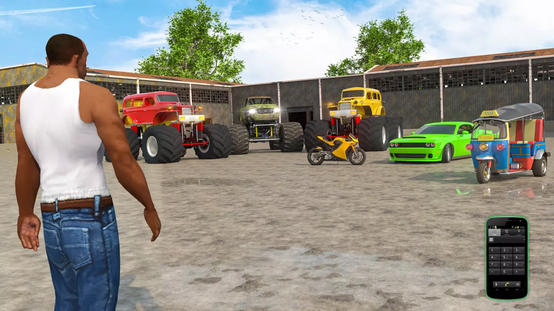 Capturas de tela do Indian Bike Driving Car Games