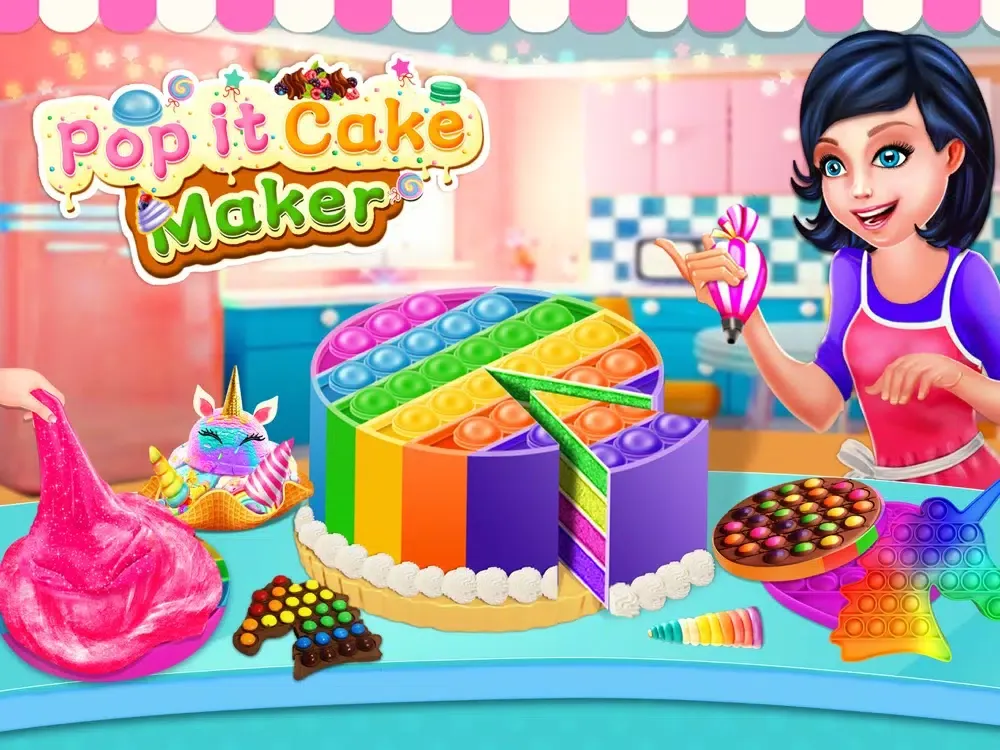 Screenshot di Pop it Cake - Chocolate Cakes iPad 