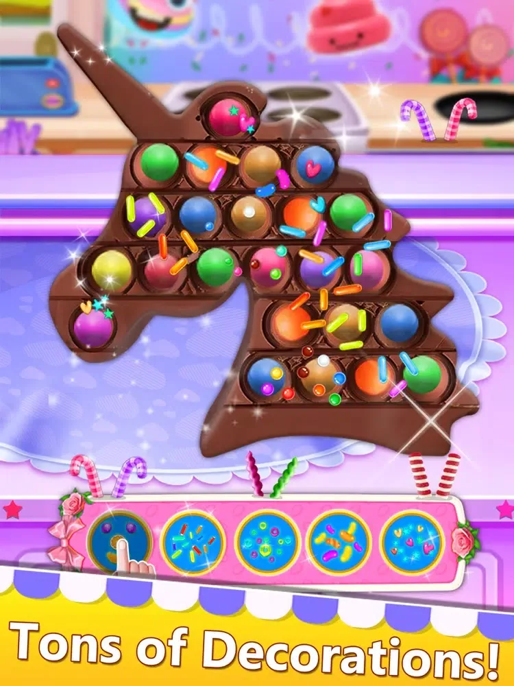 Screenshot di Pop it Cake - Chocolate Cakes iPad 