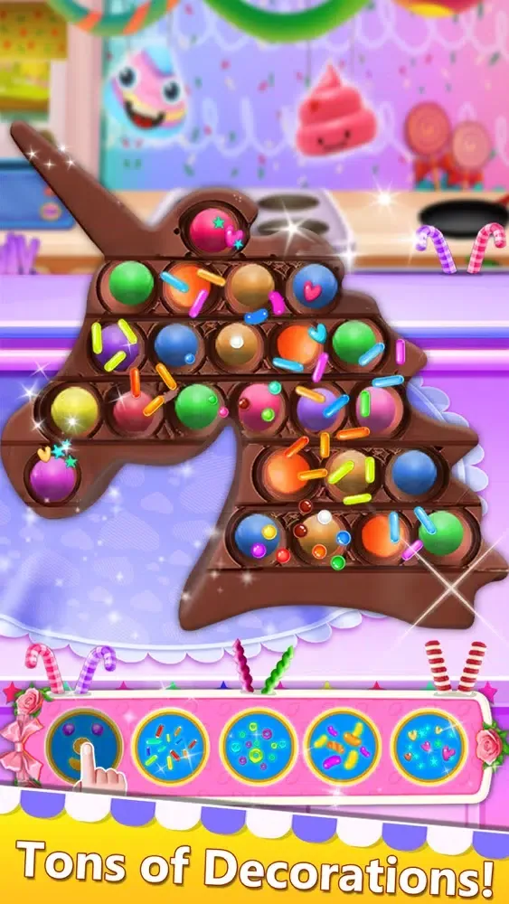 Screenshot di Pop it Cake - Chocolate Cakes