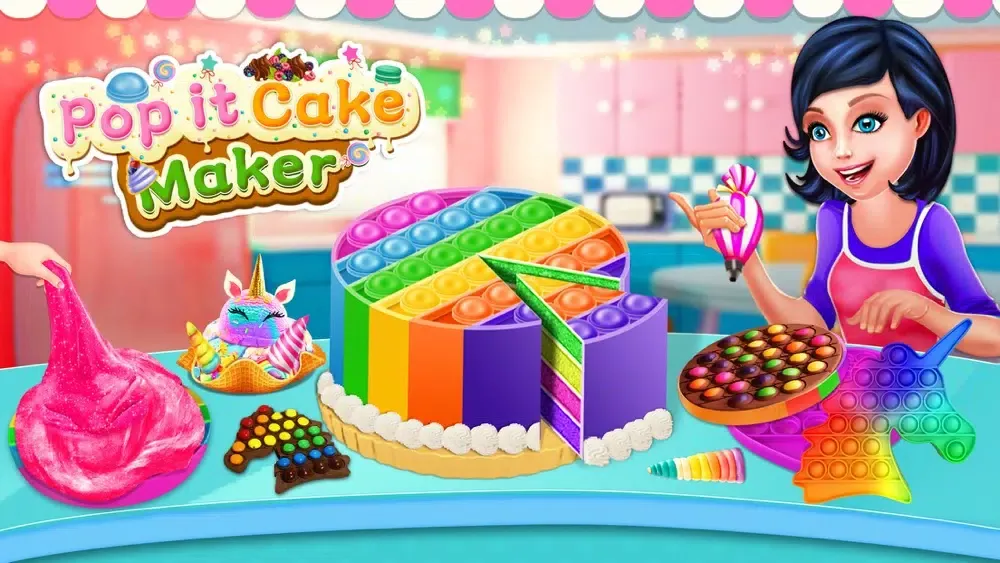 Screenshot di Pop it Cake - Chocolate Cakes
