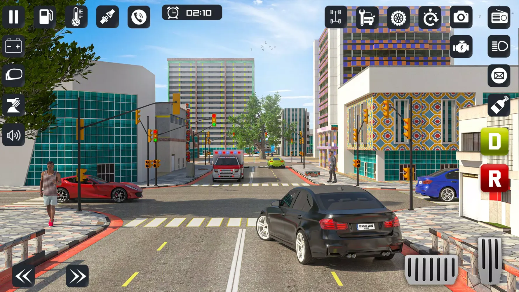 School Driving 3d Simulator 스크린샷