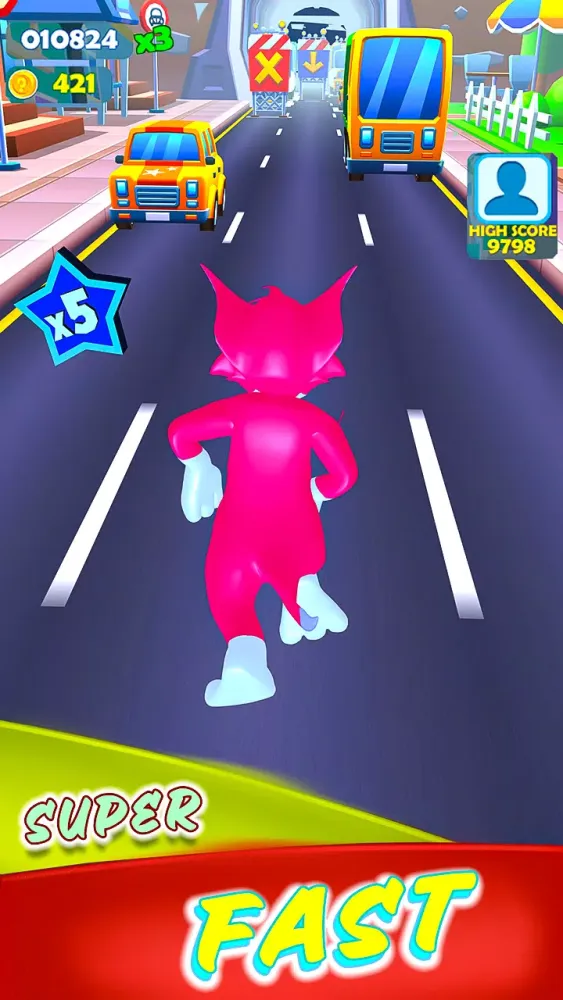 Cat Run : Tom Subway Runner 3D应用截图