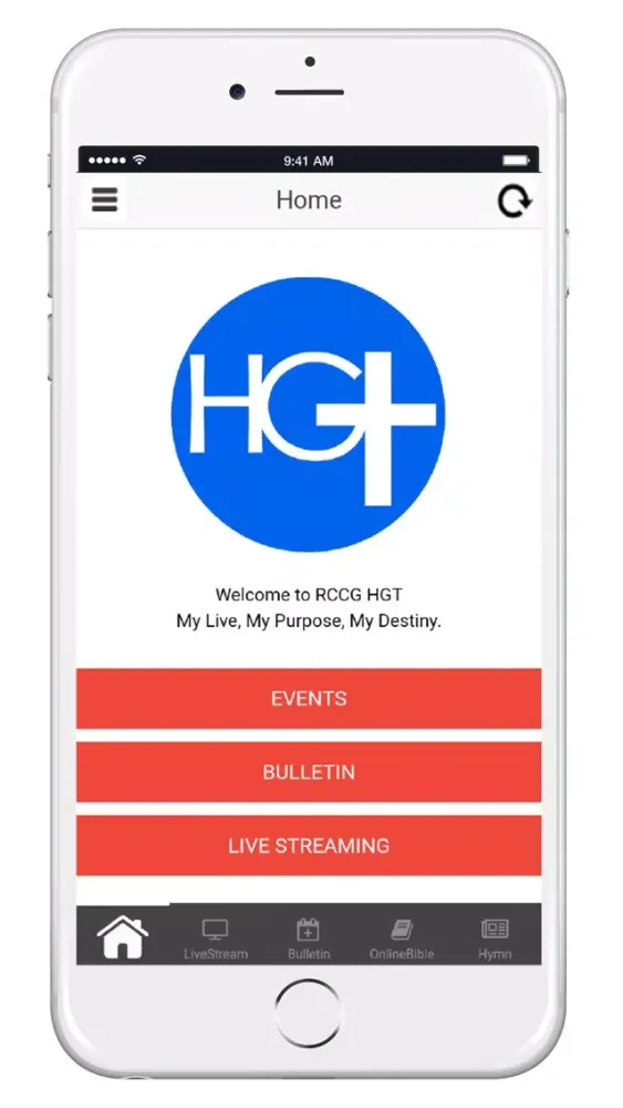 Screenshot di RCCG HGT