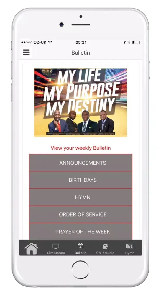 Screenshot di RCCG HGT