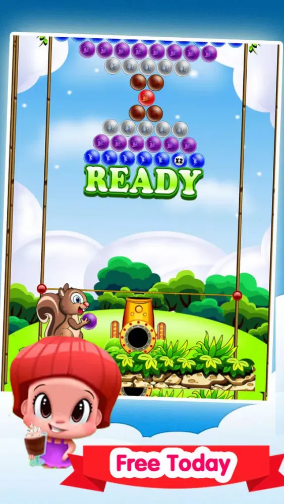ภาพหน้าจอของ Bubble Pet Recue Mania