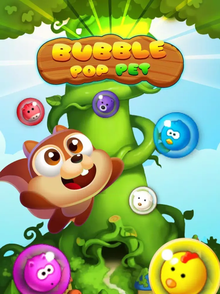 تصاویر Bubble Pop Pet 2 - The Best Bubble Shooter Dynomite Fun Games iPad 