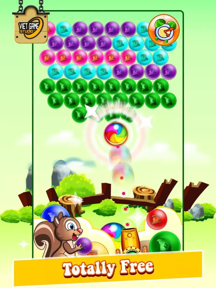 ภาพหน้าจอของ Bubble Shooter IQ Saga HD Pro Edition 2.0 - Egg Shoot Dynomite Jungle Mania Version 3.0 iPad 