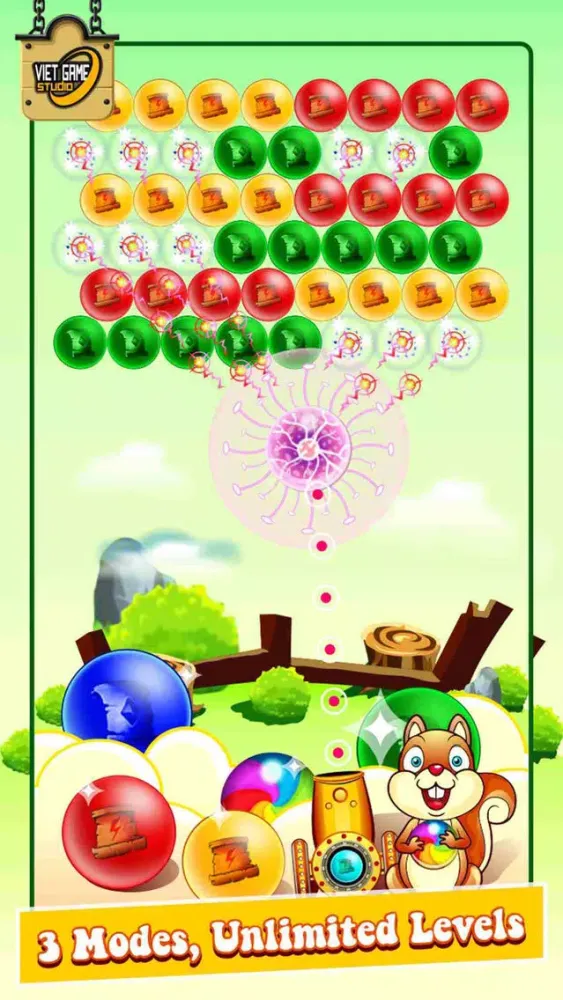 ภาพหน้าจอของ Bubble Shooter IQ Saga HD Pro Edition 2.0 - Egg Shoot Dynomite Jungle Mania Version 3.0