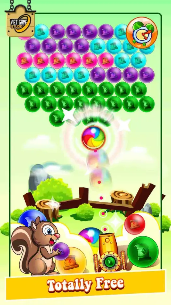 ภาพหน้าจอของ Bubble Shooter IQ Saga HD Pro Edition 2.0 - Egg Shoot Dynomite Jungle Mania Version 3.0