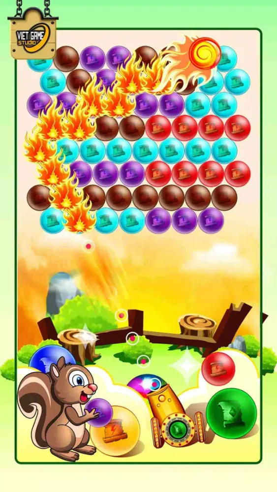 ภาพหน้าจอของ Bubble Shooter IQ Saga HD Pro Edition 2.0 - Egg Shoot Dynomite Jungle Mania Version 3.0