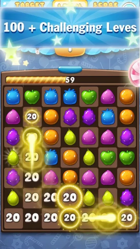 Sugar Jam Jelly - Yummy Smash Jam应用截图