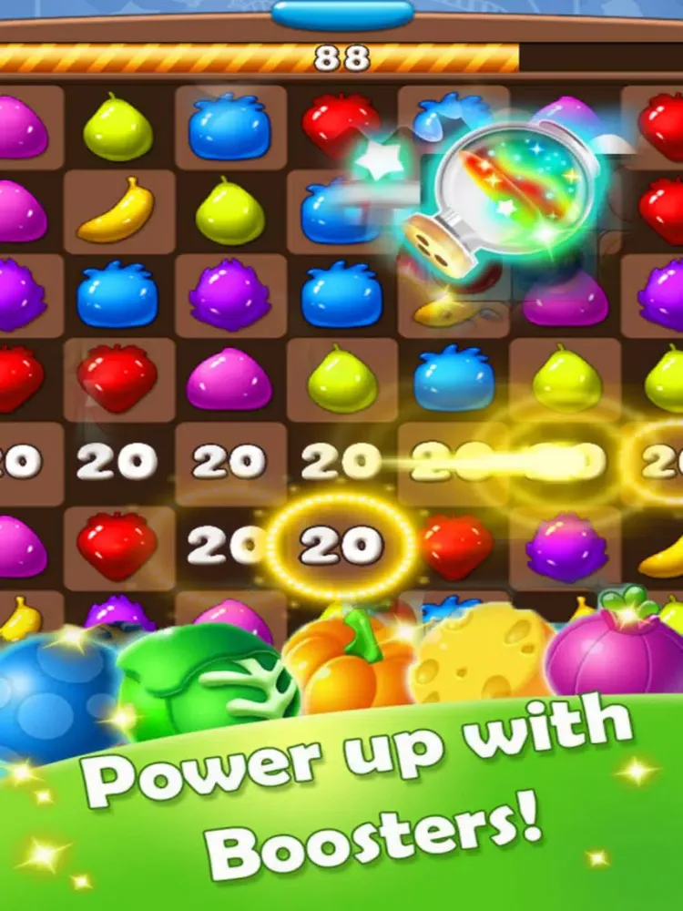 Ảnh chụp màn hình của Sweet Smash Fruit - Jam Charm iPad 