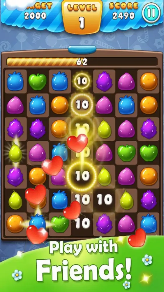 Ảnh chụp màn hình của Sweet Smash Fruit - Jam Charm