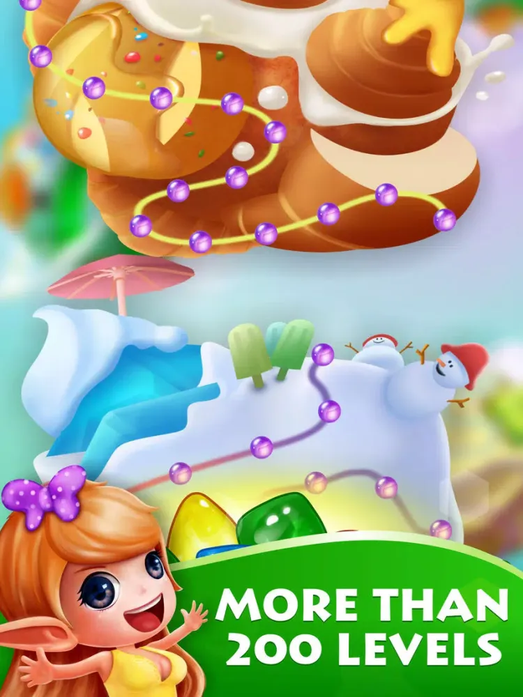 Скриншоты Sugar Crush Land iPad 