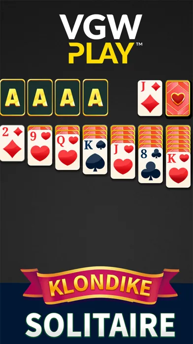 Klondike Solitaire: VGW Play应用截图