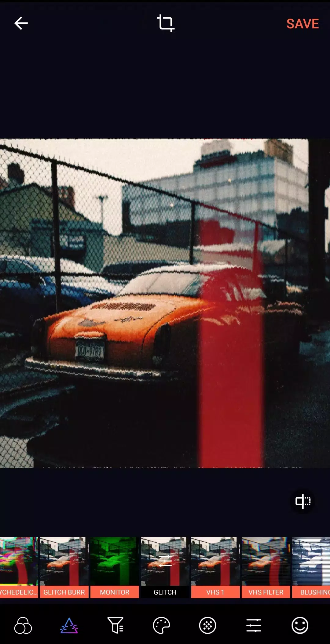 Glitch VHS Screenshots
