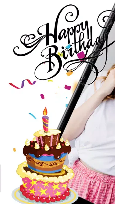 Birthday Stickers & Frames স্ক্রিনশট