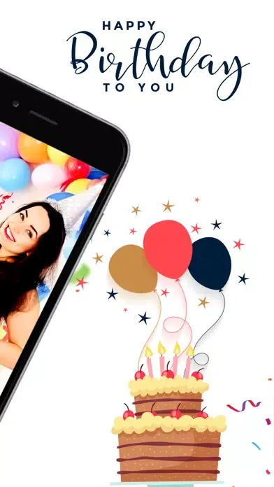 Birthday Stickers & Frames স্ক্রিনশট