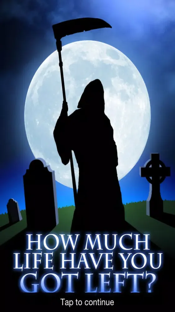ภาพหน้าจอของ How much life have you got left?