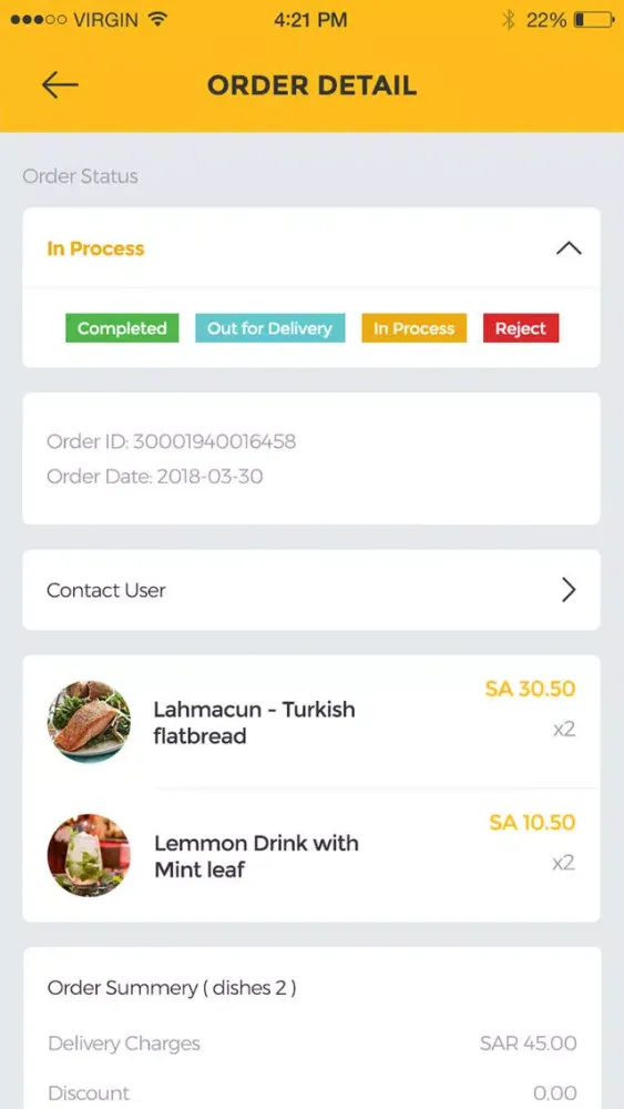 Lets Eat Business Ekran Görüntüleri