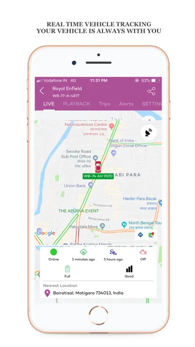 Pinpoint GPS Ekran Görüntüleri