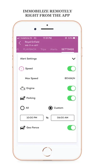 Pinpoint GPS Ekran Görüntüleri