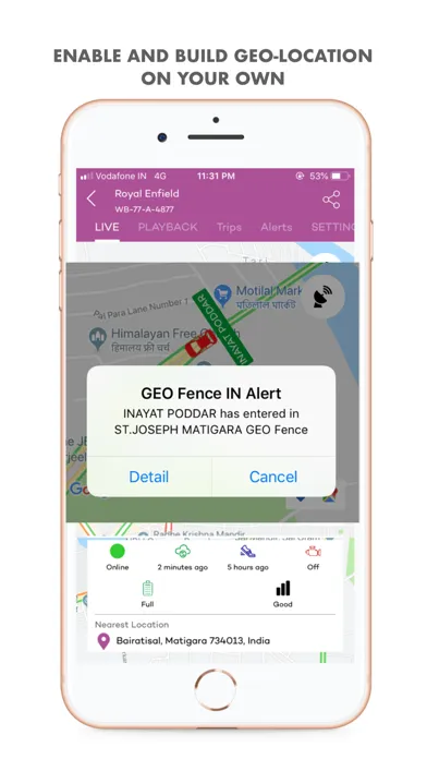 Pinpoint GPS Ekran Görüntüleri