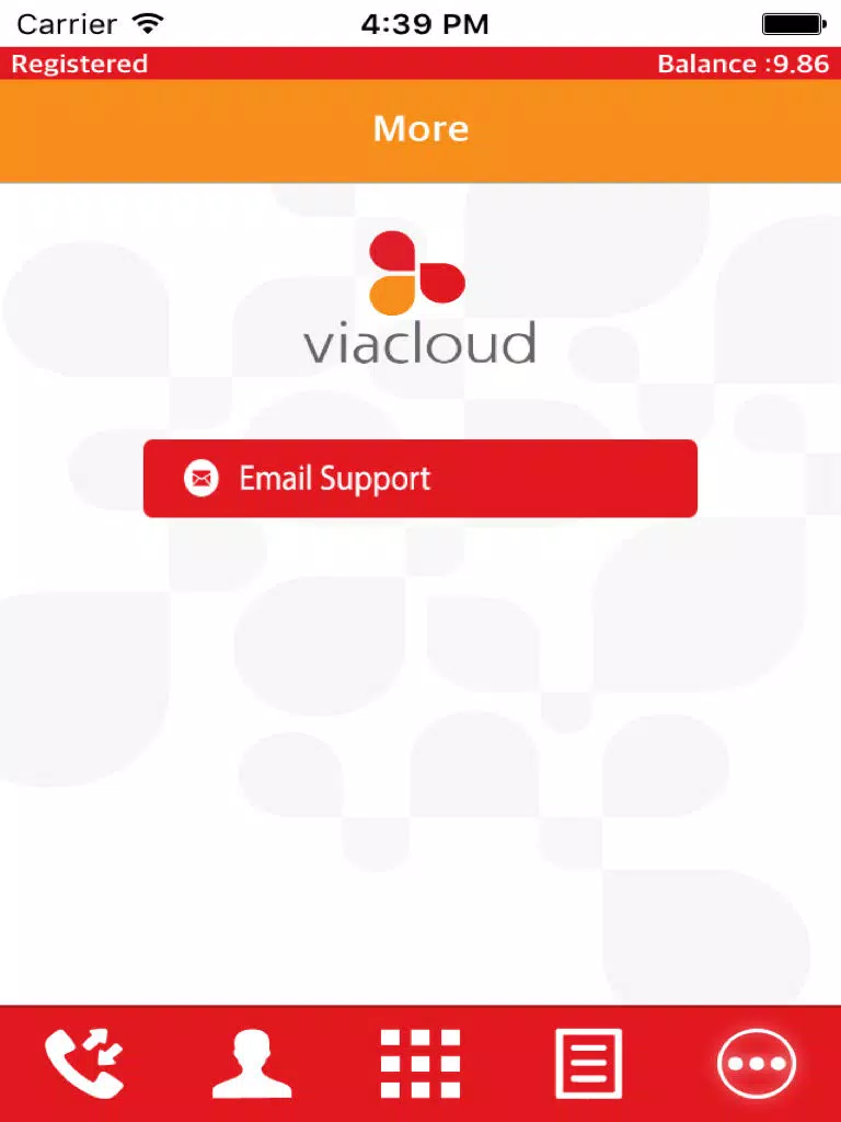 Tangkapan layar Viacloud BusinessAnywhere iPad 