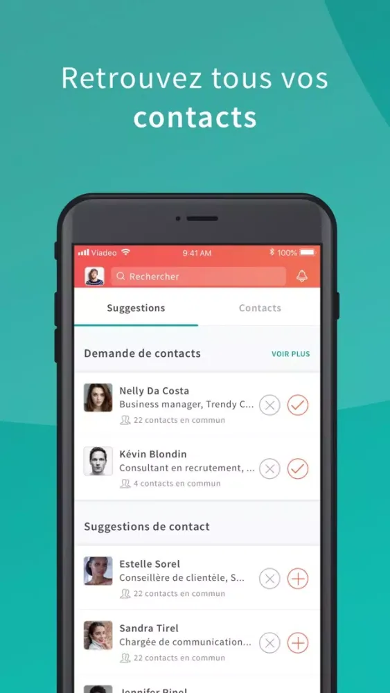 Viadeo - recherche d'emploi Screenshots