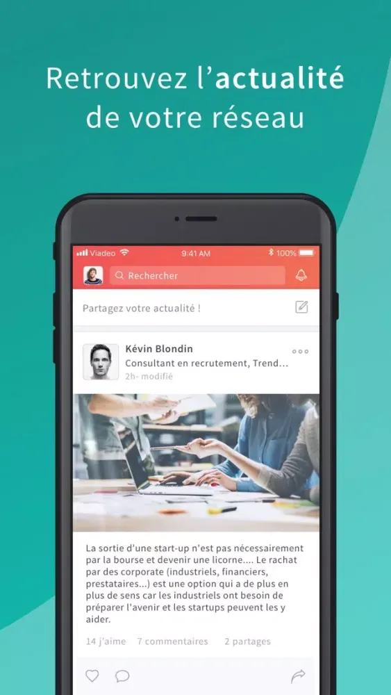 Viadeo - recherche d'emploi Screenshots