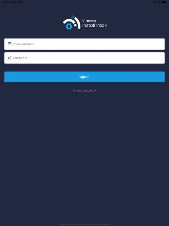 Viaesys InstallTrack iPad  سکرین شاٹس