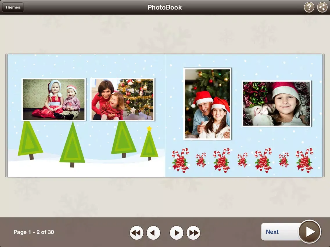 Screenshot di NicePrints Christmas iPad 