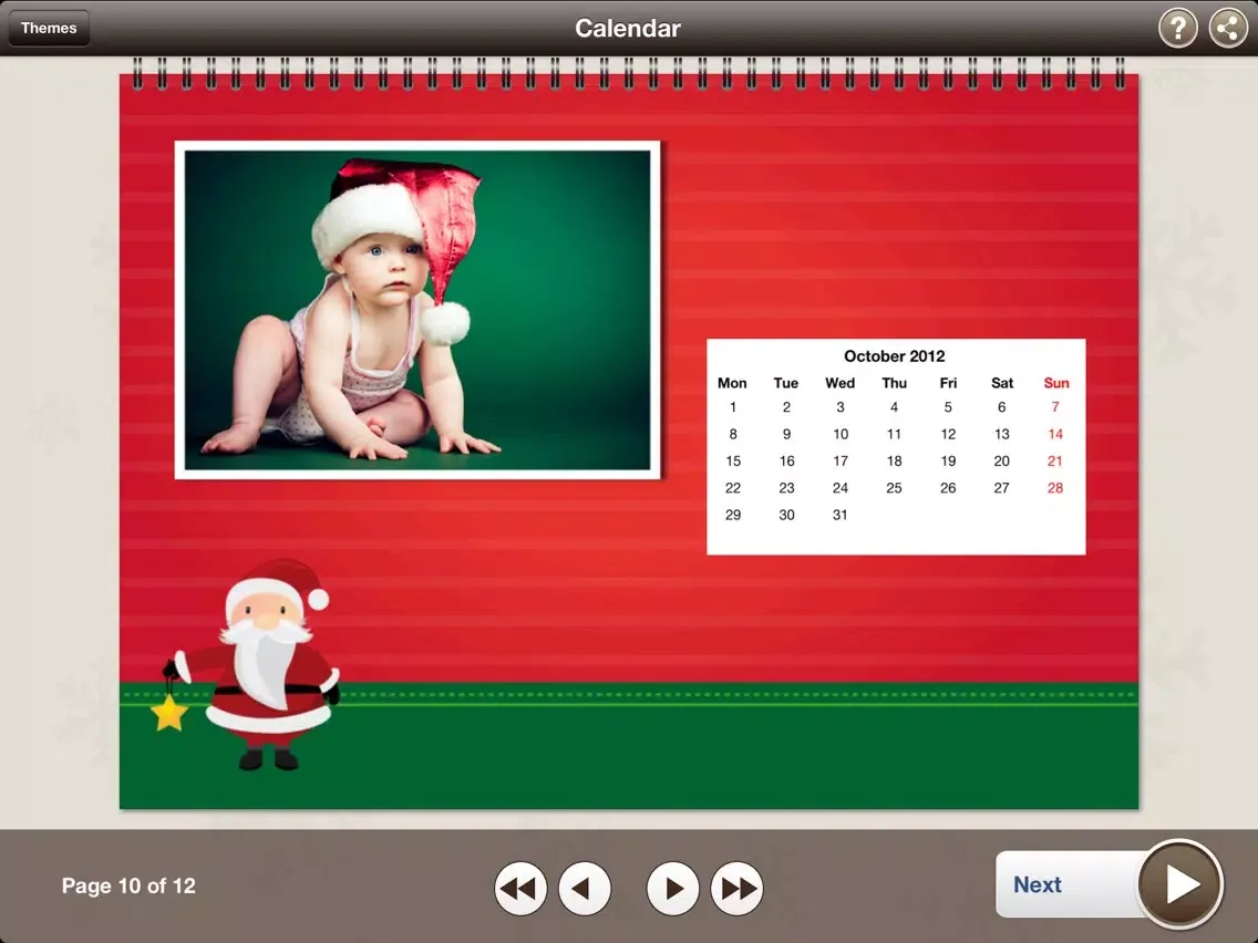 Screenshot di NicePrints Christmas iPad 