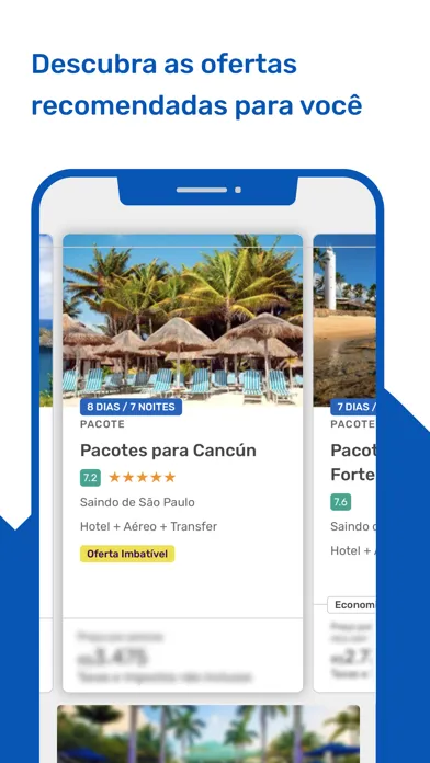Screenshot di ViajaNet: Passagens Aéreas