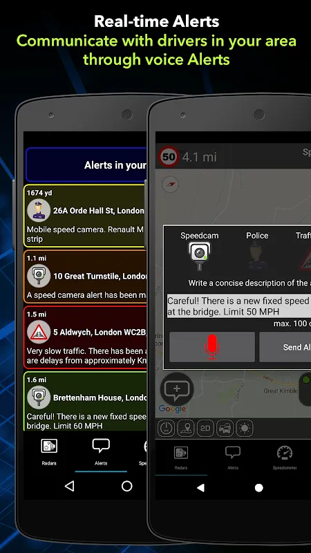 Capturas de pantalla de Speed Camera Detector
