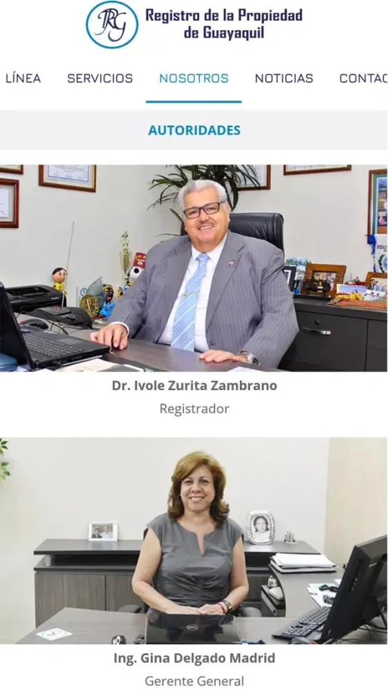 Registro Propiedad Guayaquil 스크린샷