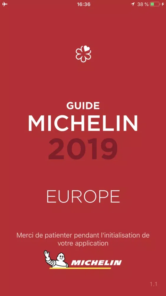 Captures d'écran de MICHELIN Guide Europe 2019