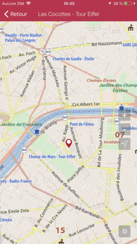 Captures d'écran de MICHELIN Guide Europe 2019