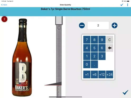 Capturas de pantalla de Beverage Metrics iPad 