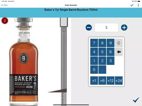 Capturas de pantalla de Beverage Metrics iPad 