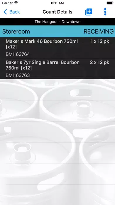 Capturas de pantalla de Beverage Metrics