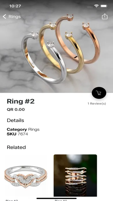 Vian Jewellery Screenshots