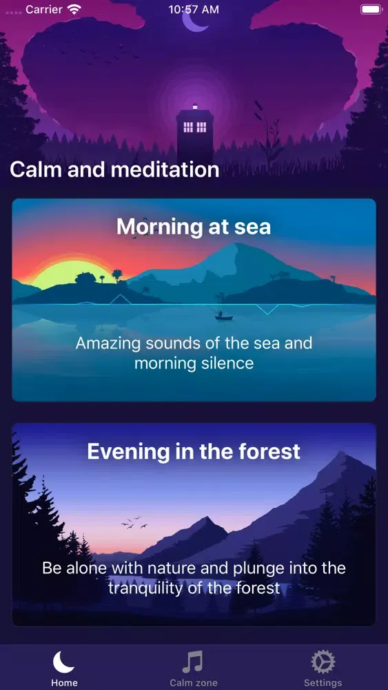 Скриншоты Sleep Sounds - Calm, Mediation