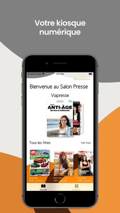 Salon Presse سکرین شاٹس